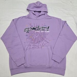 Purple Graphic Hoodie